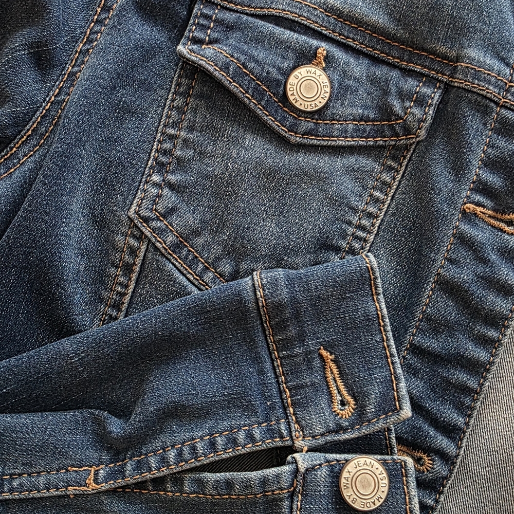 WAX JEAN | Classic Blue Denim Jacket